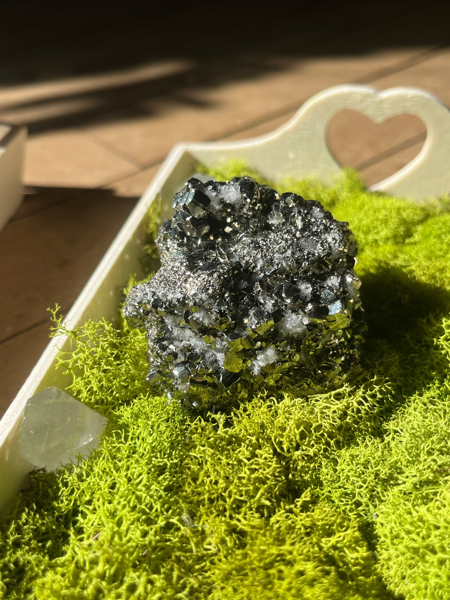 Sparkly Pyrite Puffball from Peru