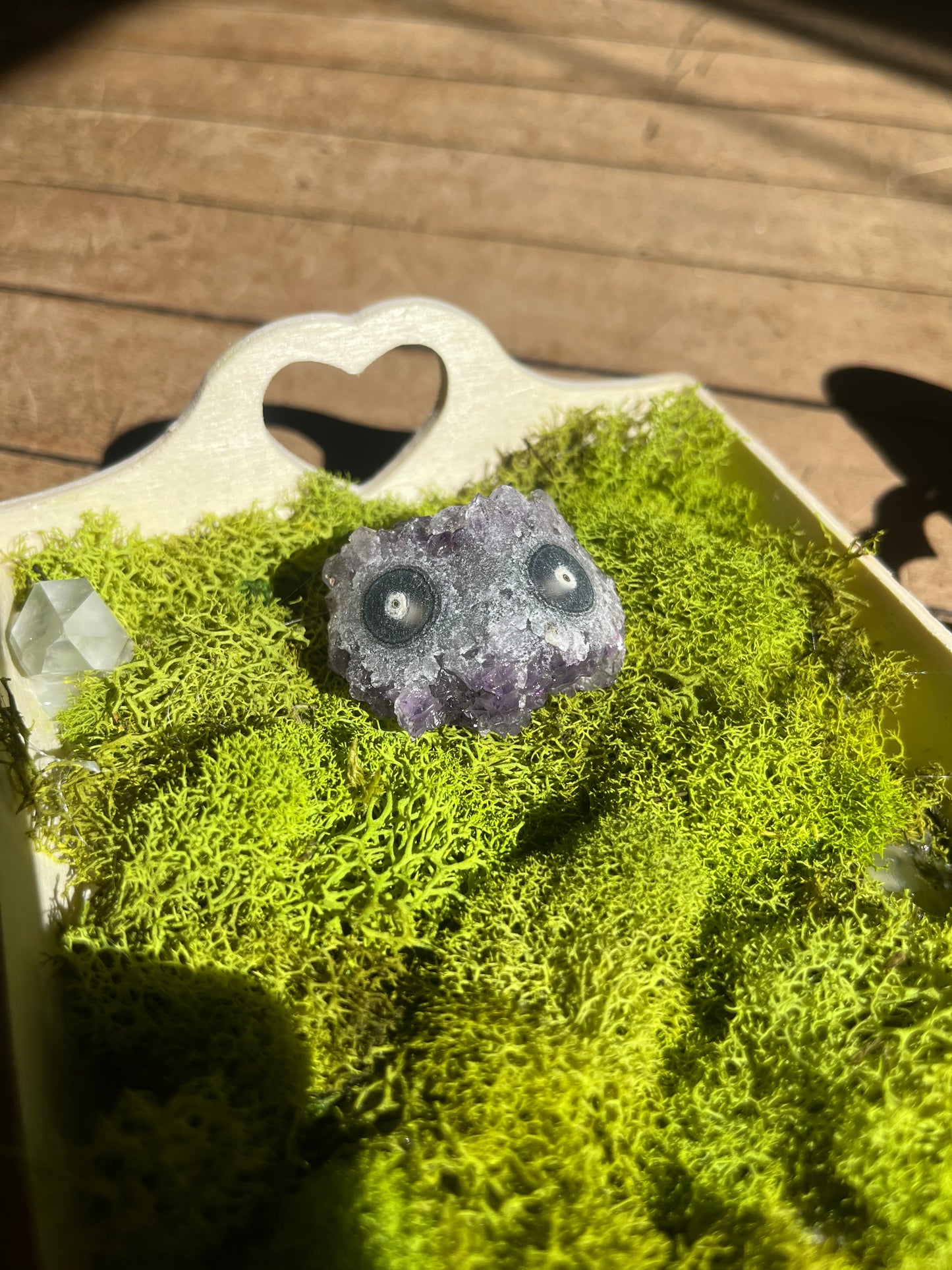 Amethyst Stalactite Eyes