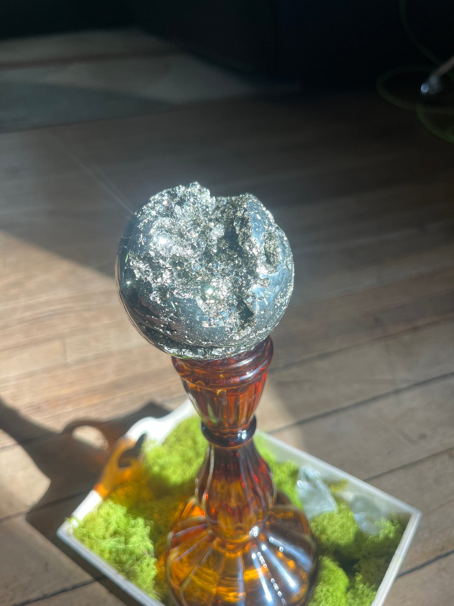 Sparkly Pyrite Sphere from Peru