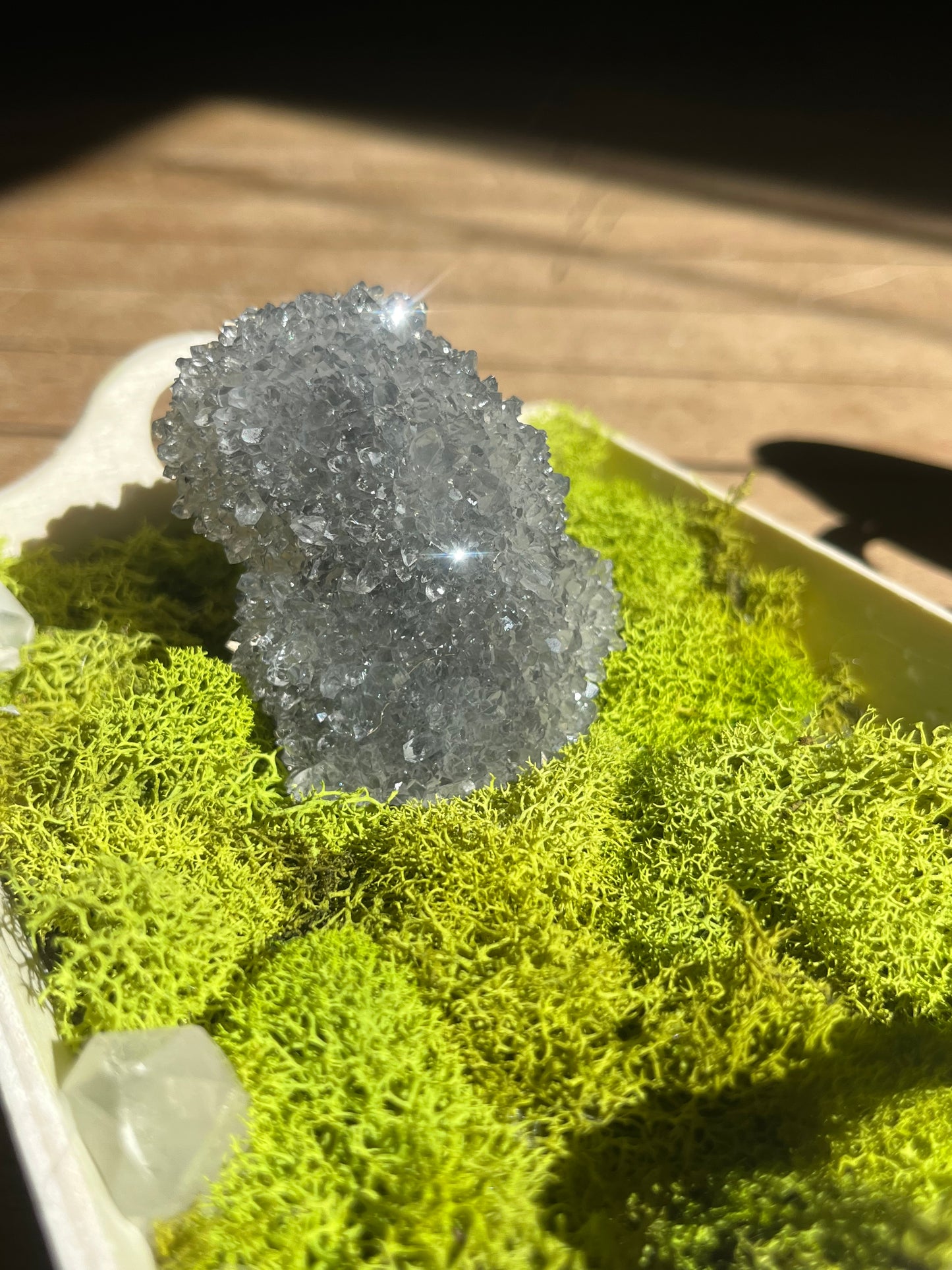 Grey Amethyst Stalactite from Uraguay
