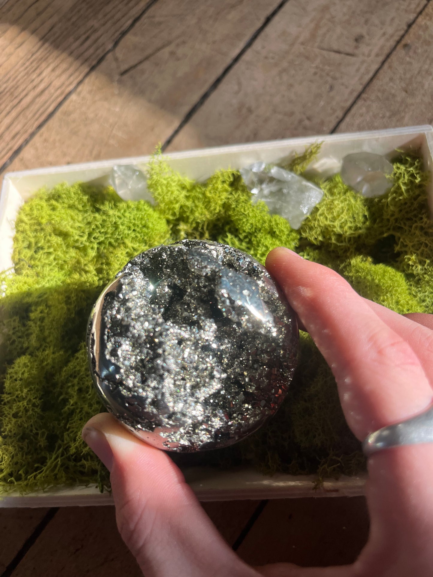 Sparkly Pyrite Sphere from Peru