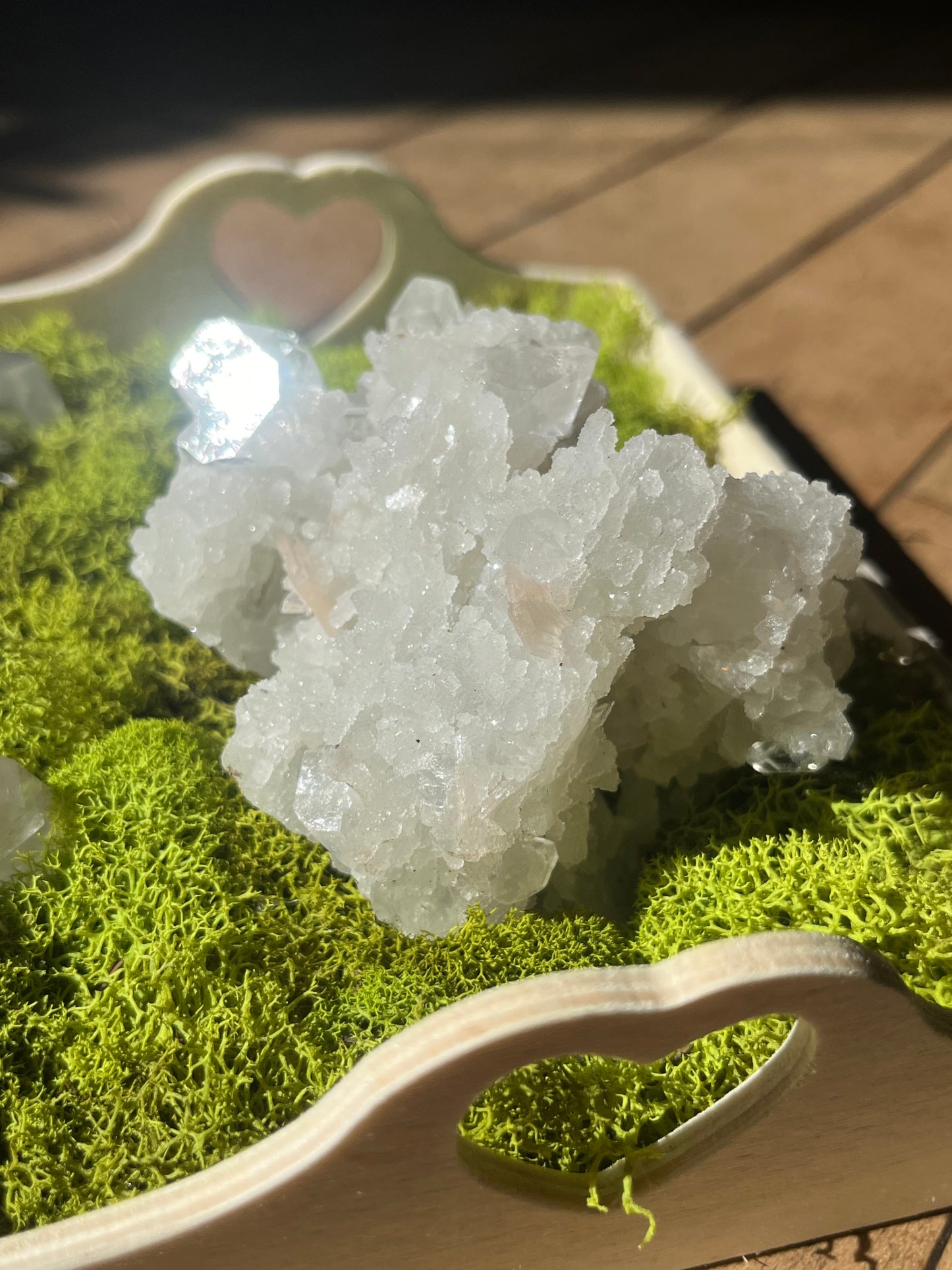 Sparkly Apophyllite & Chalcedony Specimen